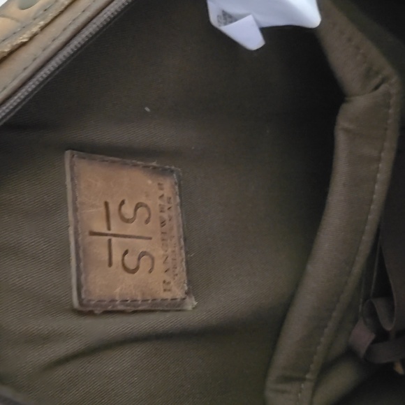 STS Ranchwear Men's Brown Leather Backpack - Picture 2 of 3